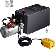 Pompa Idraulica, 3,75 galloni, Unita a Doppia Azione, 0,91 Gpm, 220 Bar max, Pressione, Dc 12 V Pompa Idraulica per Autolivelli e Kipwagen