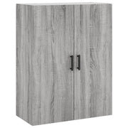 Armadietto a Muro | Mobile a Parete Grigio Sonoma 69,5x34x90 cm