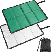 Cuscino da giardino pieghevole - Impermeabile - 40 x 28 cm - Inclusa borsa di trasporto - Peso ridotto 45 g - Cuscino da giardino