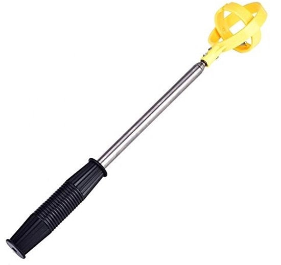 Raccoglitore di Palloni da Golf - Raccoglitore Telescopico - Acciaio Inossidabile - Leggero - Blocco Automatico - Maniglia Comoda - Raccoglitore di Palloni da Golf