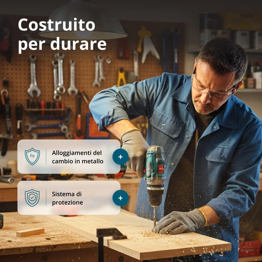 Set Master Senza Fili 2in1 KS IDISD 20V SET 2 PLUS