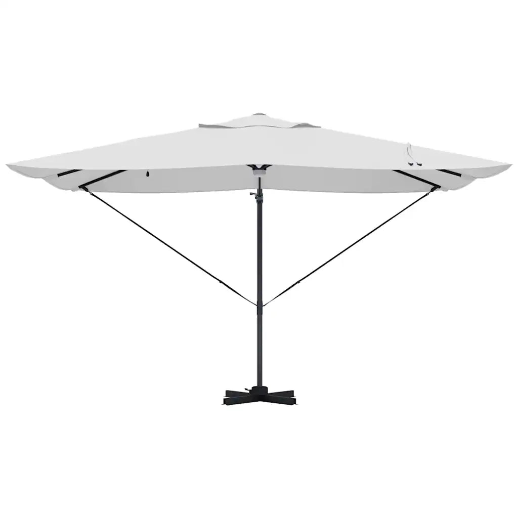 Ombrellone Sabbia 351 x 250 x 253 cm Poliestere e Alluminio 42003359