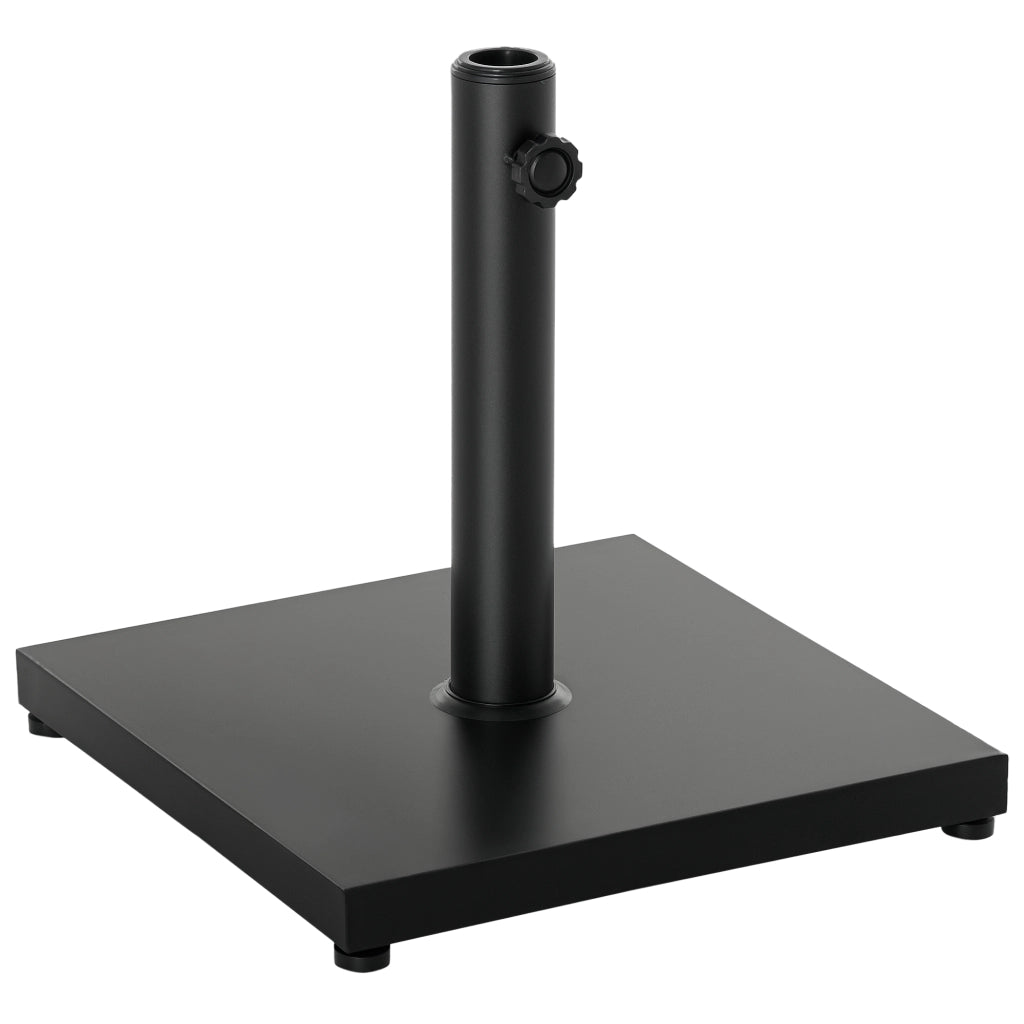 Base per Ombrellone 13 kg ¨C Zephmum ¨C Quadrata Nero 35/38/48mm