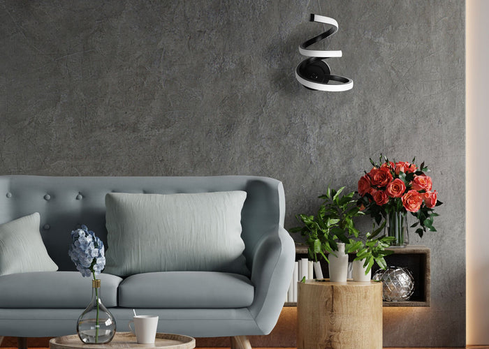 Lampada Led App1052-w Black Mat