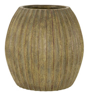 Vaso Breeze Ø32x32,5 cm in Mgo Verde sporco