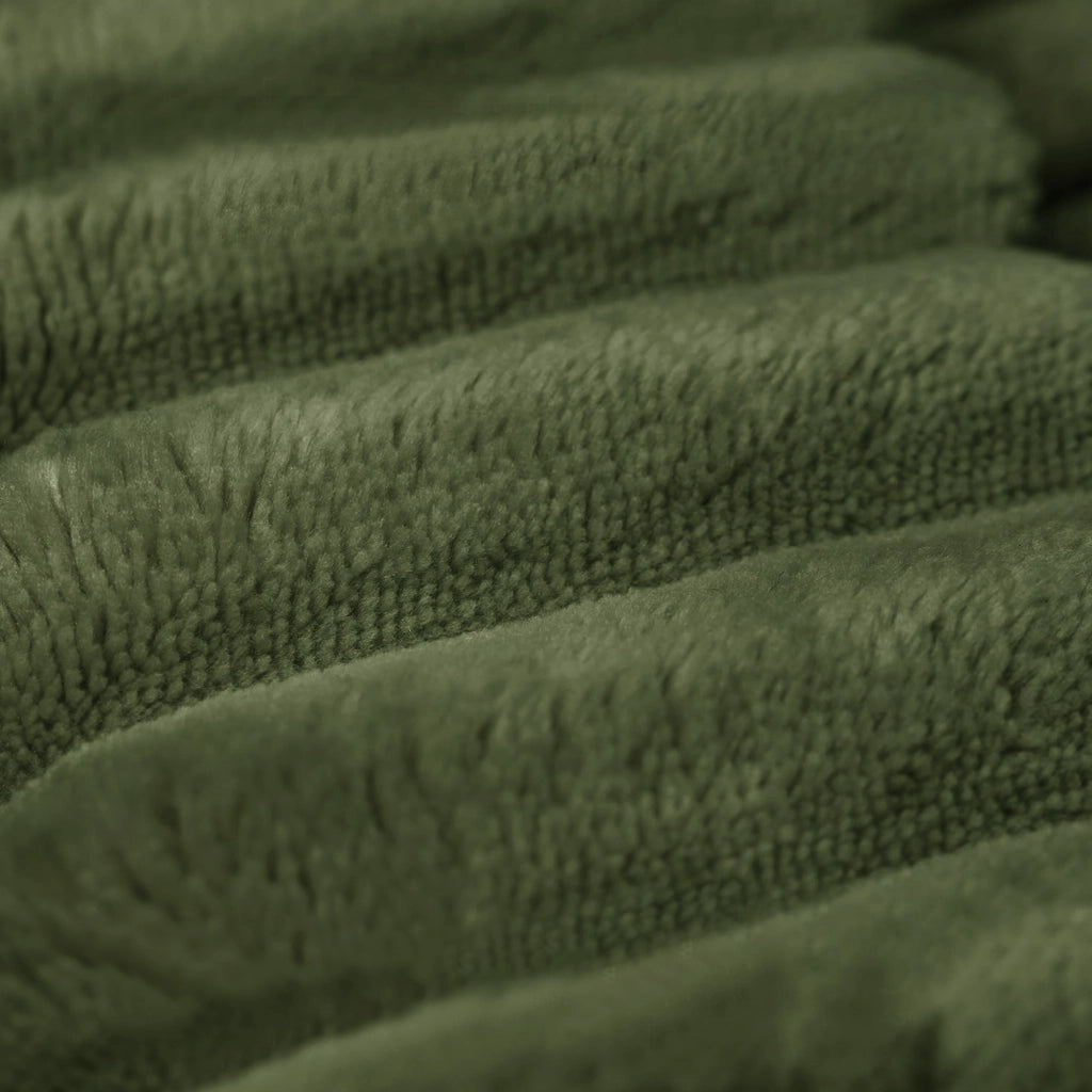 DIVANO Modulare in Tessuto Verde senza montaggio