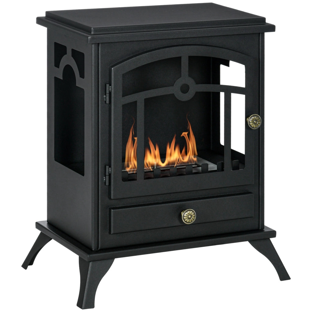 Stufa a bioetanolo ¨C zephmum ¨C Nero 45x28x54 cm