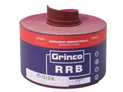 CARTA RESINATA AL CORINDONE RRB CON VELCRO- - grana 180 - 25 mt