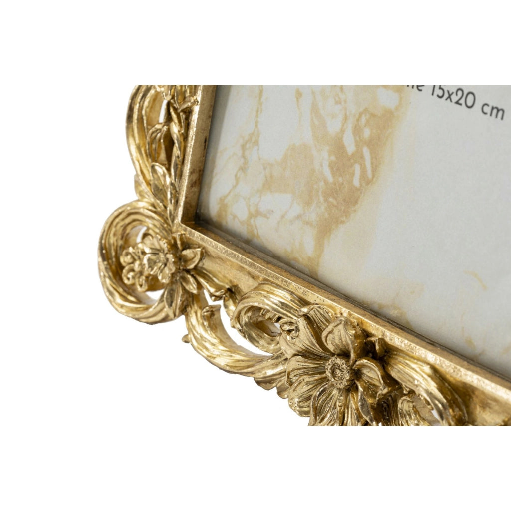 Cornice portafoto Classic oro dal profilo tradizionale 15x20 cm