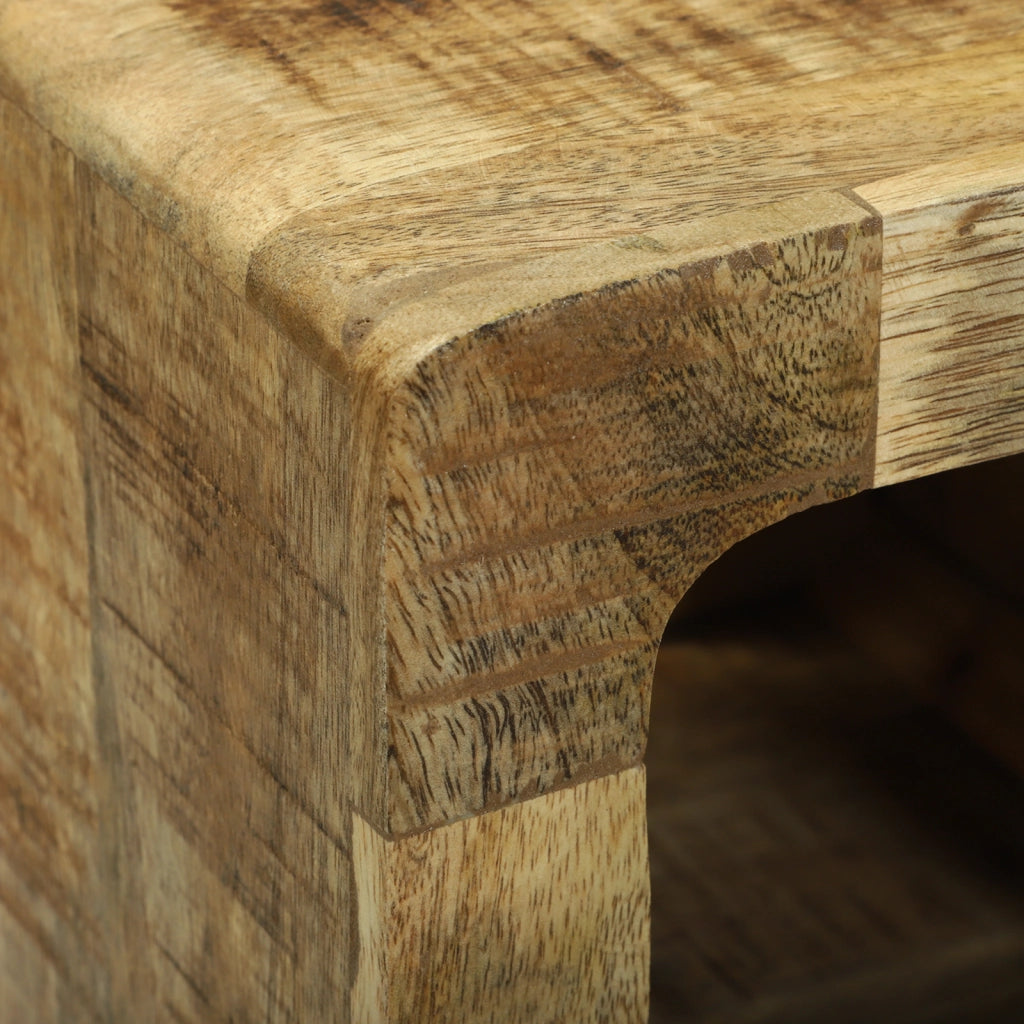 Mobile TV 36x36x30 cm in Legno Massello di Mango