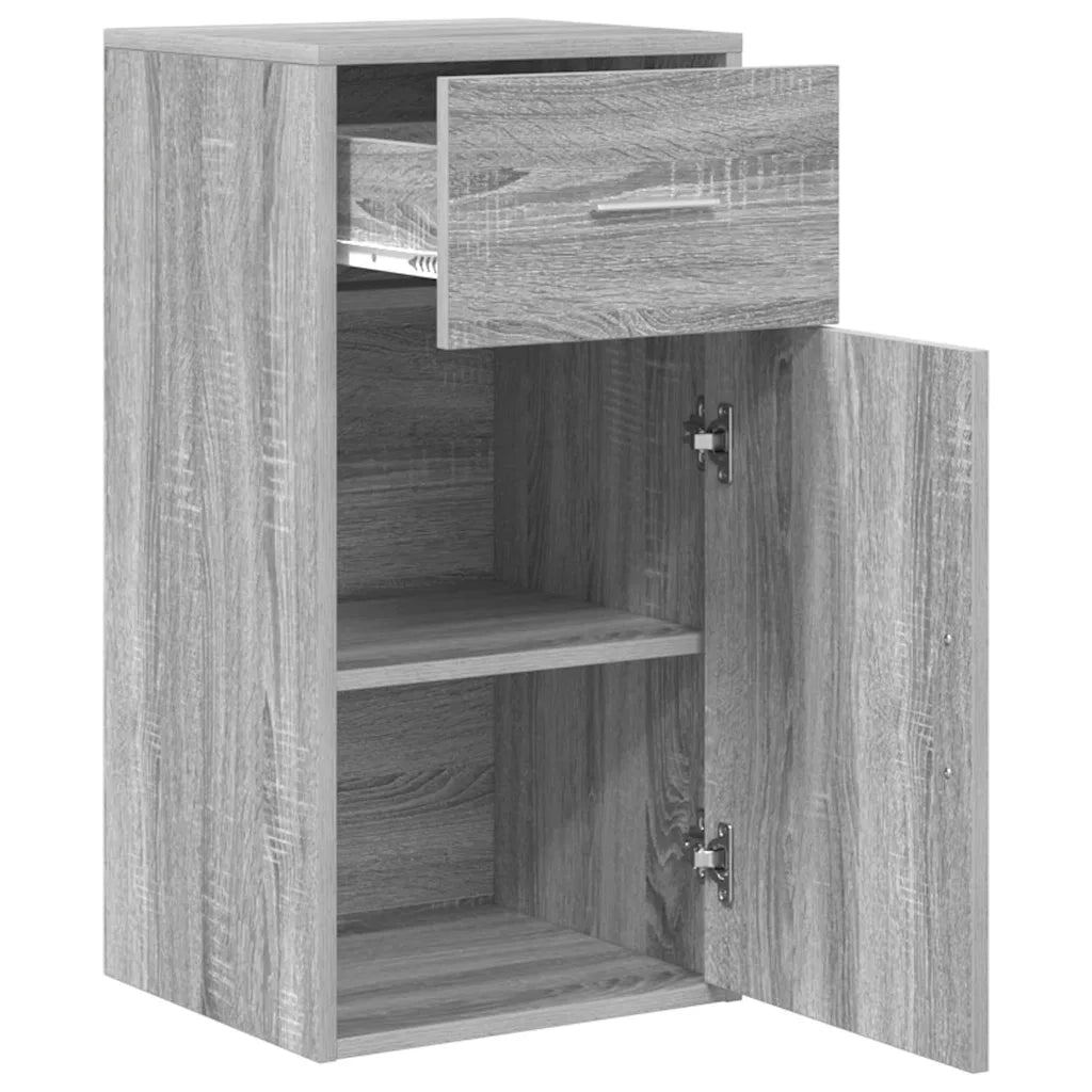 Credenza con cassetto Grigio Sonoma 38 x 34 x 75 cm 869551