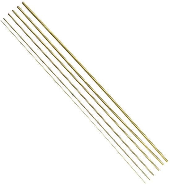 Set di tubi di rame 6 pezzi - diametro esterno 1/1,5/2/2,5/3/3,5 mm - spessore 0,2 mm - lunghezza 300 mm - materiale resistente - codice prodotto: - modello: - specifiche tecniche: