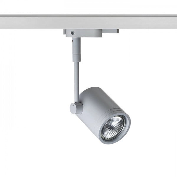 Riflettore Proiettore BEEBA I per binario trifase Grigio argento 230V GU10 35W