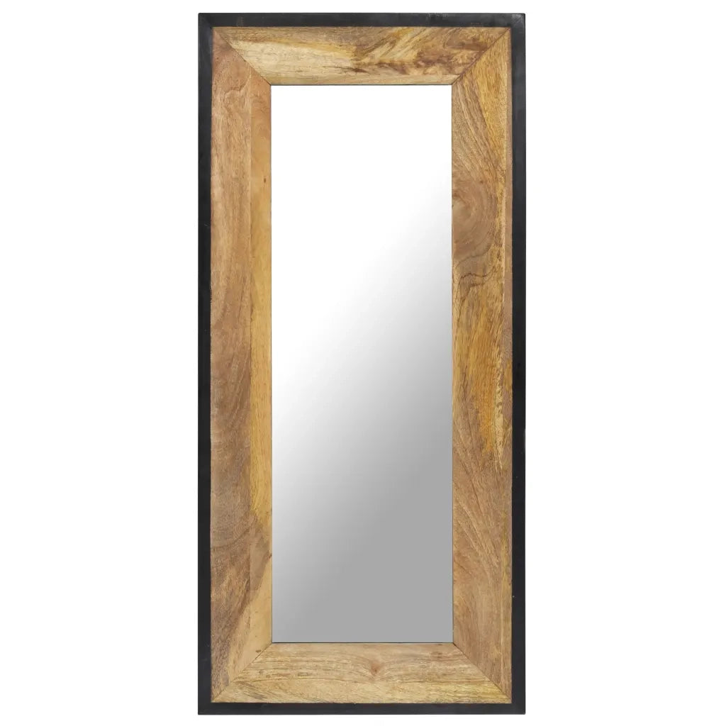 Specchio 110x50 cm in Legno Massello di Mango cod mxl 57225