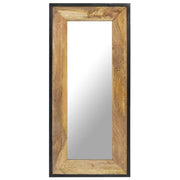 Specchio 110x50 cm in Legno Massello di Mango cod mxl 57225
