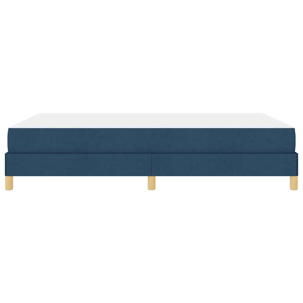 Letto a molle con materasso Blu 140 x 190 cm Tessuto 3398569