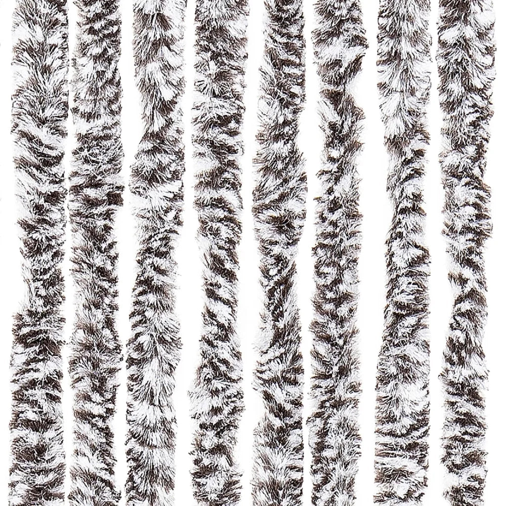 Zanzariera Marrone e Beige 118x220 cm Ciniglia CFW1903917