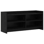 Mobile TV 100 x 33 x 47 cm Rovere Nero Legno ingegnerizzato 8011220
