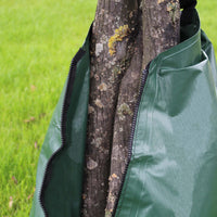 2 Sacchi per irrigare alberi 75 l in PVC, Sistema di irrigazione a goccia intorno ai tronchi