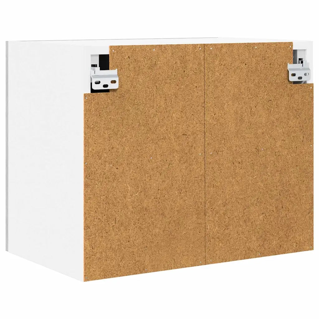 Armadio pensile 2 pcs Grigio Sonoma e Bianco 50 x 31 x 40 cm