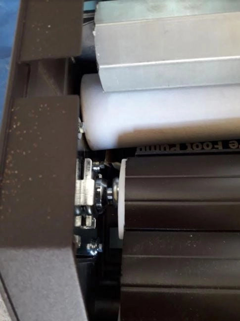 Calotta in PVC con molla per rullo da 60 mm