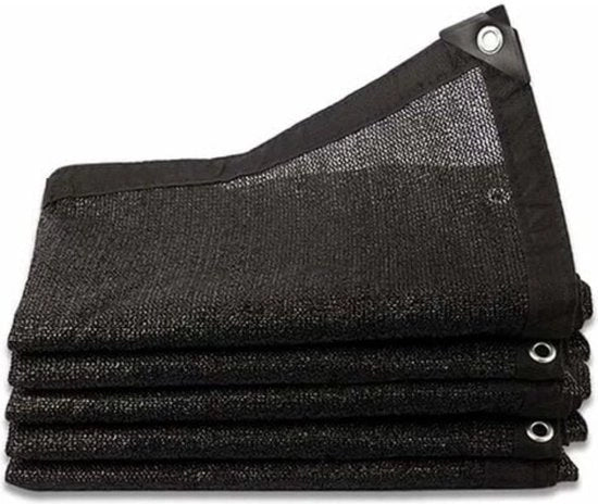Tendal di ombra 96% più spesso, tenda di ombra più spessa, rete per vasi con occhielli, per copertura piante/casa per piante/tenda pergola (3x6m)