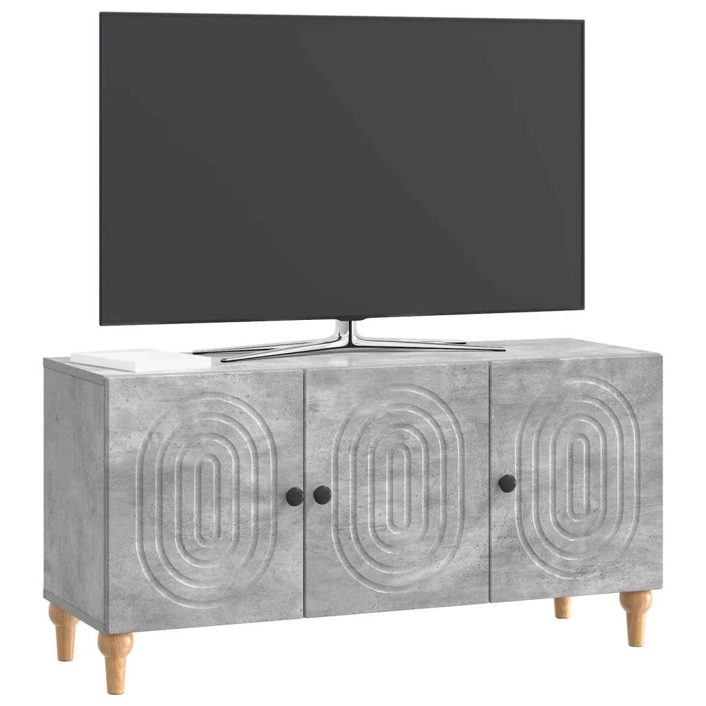 Mobile TV Grigio Cemento 99 x 34,5 x 50 cm Legno ingegnerizzato 894258