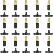 Kit di Irrigazione per Giardino Adattabile - Spray a Goccia per Giardino - 15 Aspiratori di Acqua - Kit di Spruzzatori per Giardino - Nero e Oro - Irrigazione per Piante - 

Modello: 
15 Spruzzatori di Acqua 

Specifiche Tecniche: 
- ...
