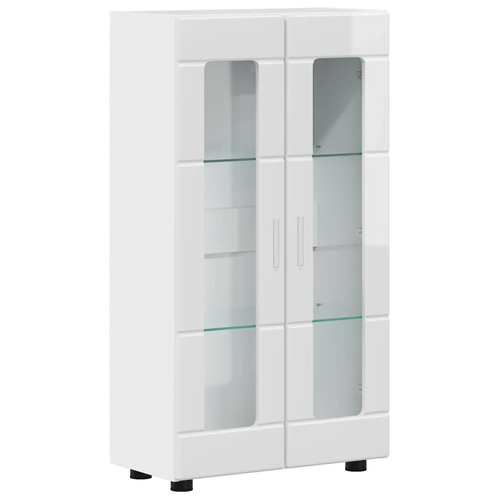 Credenza con porta FLORIN Bianco Lucido 55,5 x 29 x 100 cm 880255