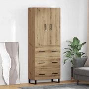 Credenza 2 pcs Rovere artigianale 69,5 x 34 x 180 cm 3416014