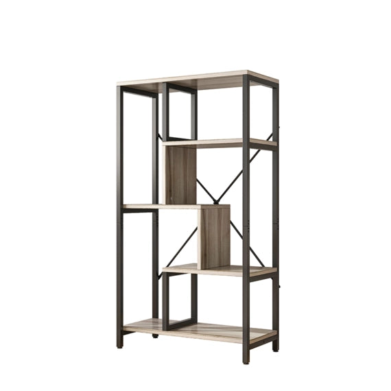 Libreria, marrone 74x35x132 cm