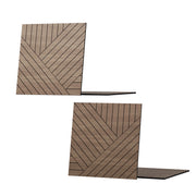 Vicco Pannello a parete Rovere 4 pezzi, sinistra + destra
