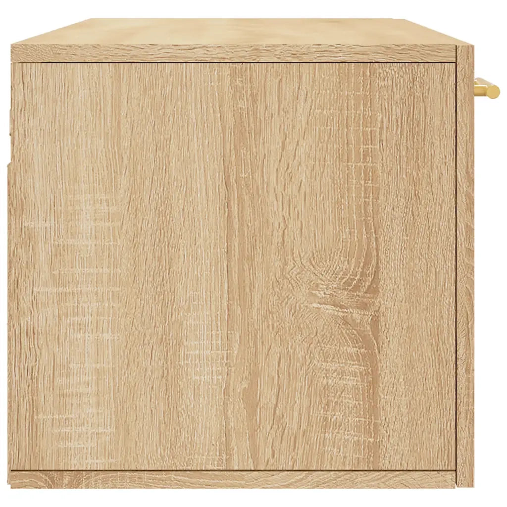 Mobile a Parete Rovere Sonoma 100x36,5x35 cm Legno Multistrato 830119