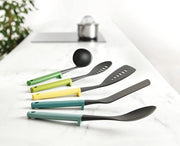 Set di Cucina 5 pezzi Utensili da Cucina Resistenti al Calore Cucchiaio, Cucchiaio e Spatola da Cottura - Multicolore