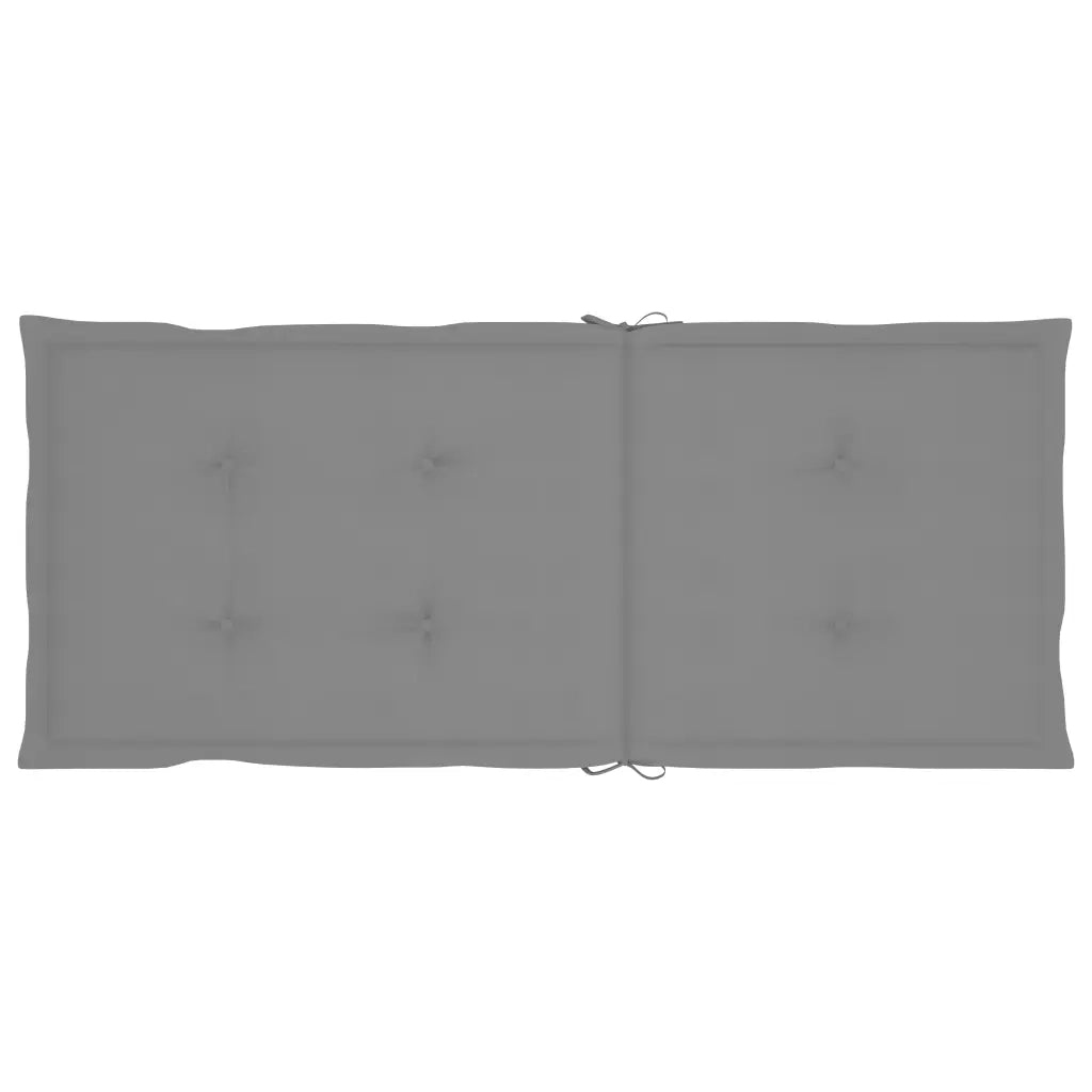 Sedie da Giardino Reclinabili 4 pz con Cuscini Massello Acacia 3065378