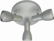 Plafoniera Candellux Picardo grigia 3xE14 29 cm metallo