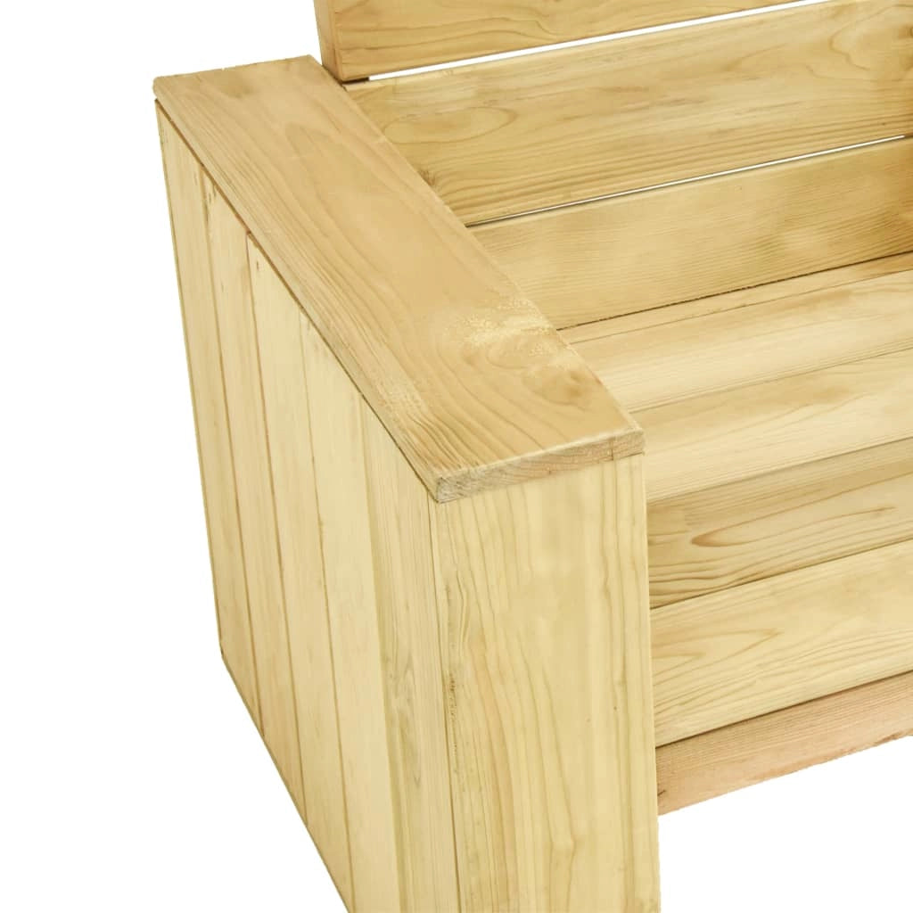 Set di mobili da giardino mobili da esterno set da 4 pezzi legno di pino impregnato 02_0016224
