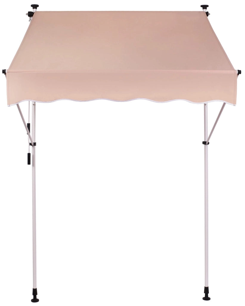 Tenda da sole Westerly con morsetto 350x120 cm,Beige