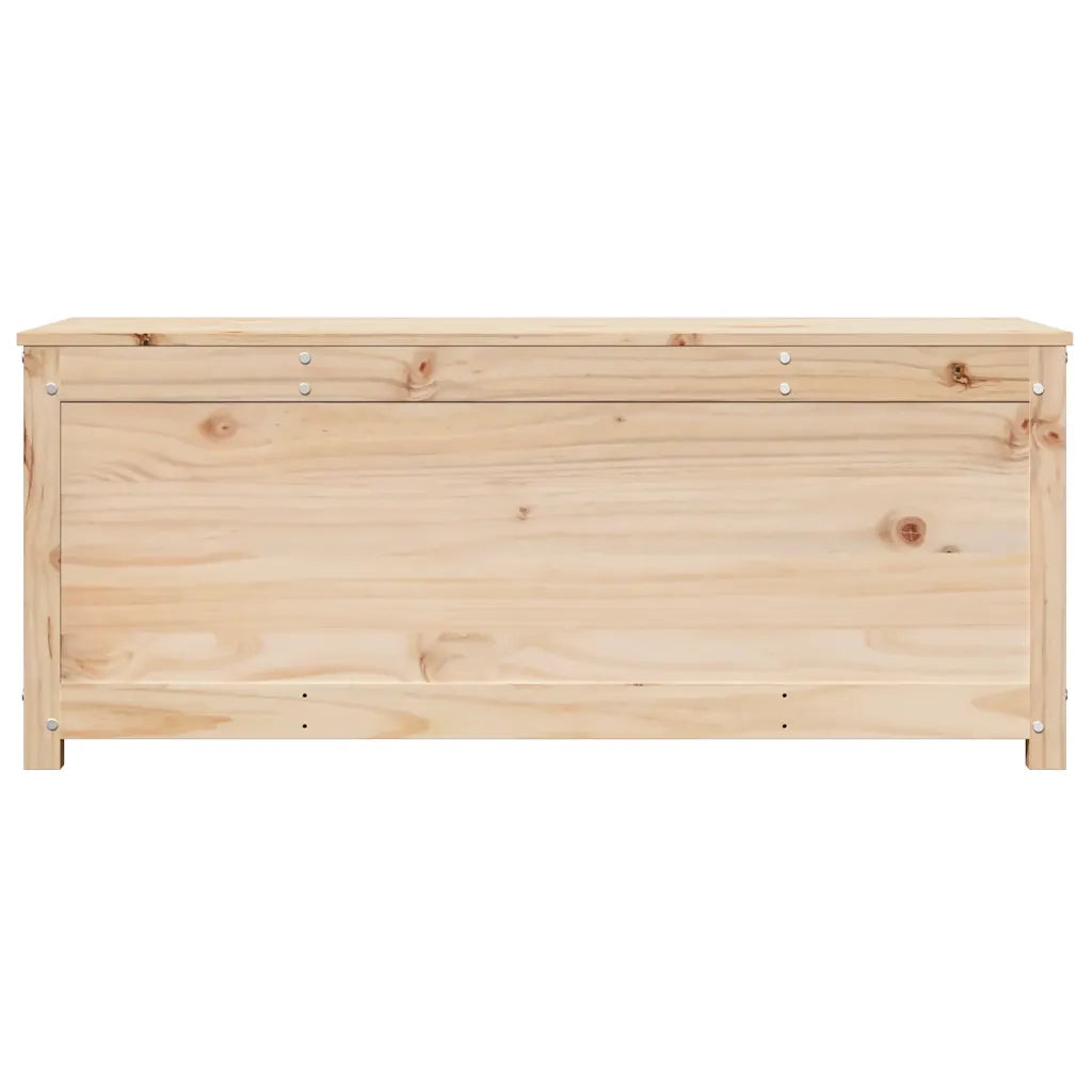 Contenitore Portaoggetti 110x50x45,5 cm Legno Massello Pino 823539