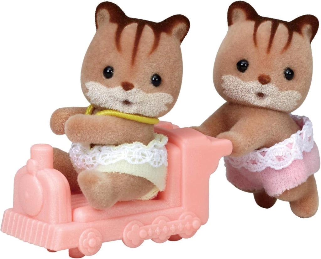 Sylvanian Families,Gemelli scoiattolo nocciola, Epoch,Eta3+