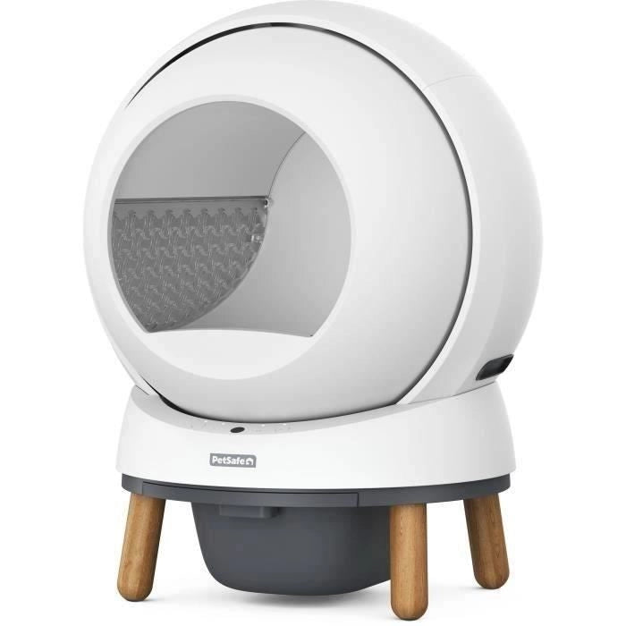 Cassetta igienica autopulente - PETSAFE - SMART SPIN - Connessa - Bianca
