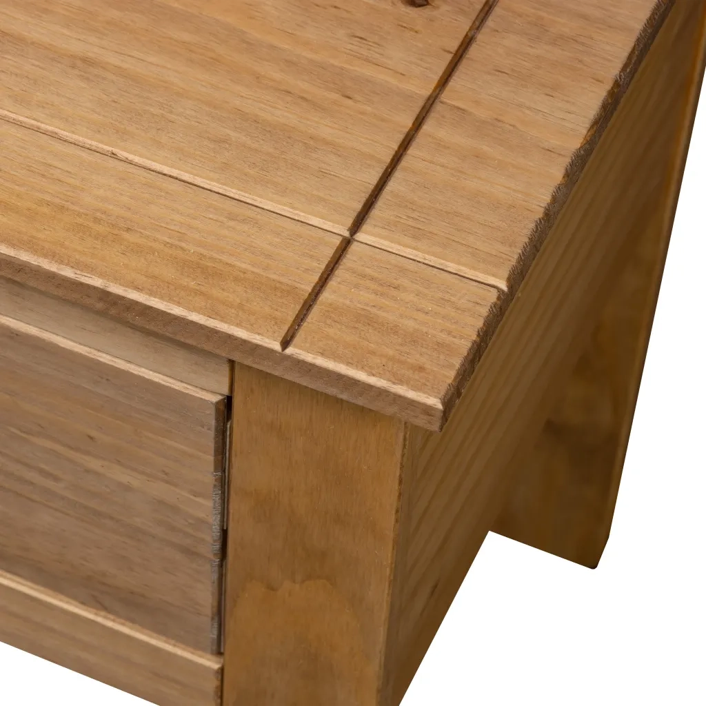 Comodino 46x40x57 cm in Legno di Pino Panama Range cod mxl 31012