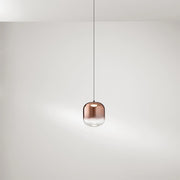 Vetro Borosilicato Contemporaneo Hunter Rame Specchiato D14