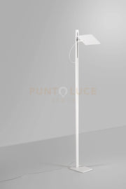 Piantana in metallo e alluminio  Bianco Radiante LED 24W CCT 2700K 3000K 4000K CRI?80 220-240V 50/60Hz 2160Lm dimmer a pedale