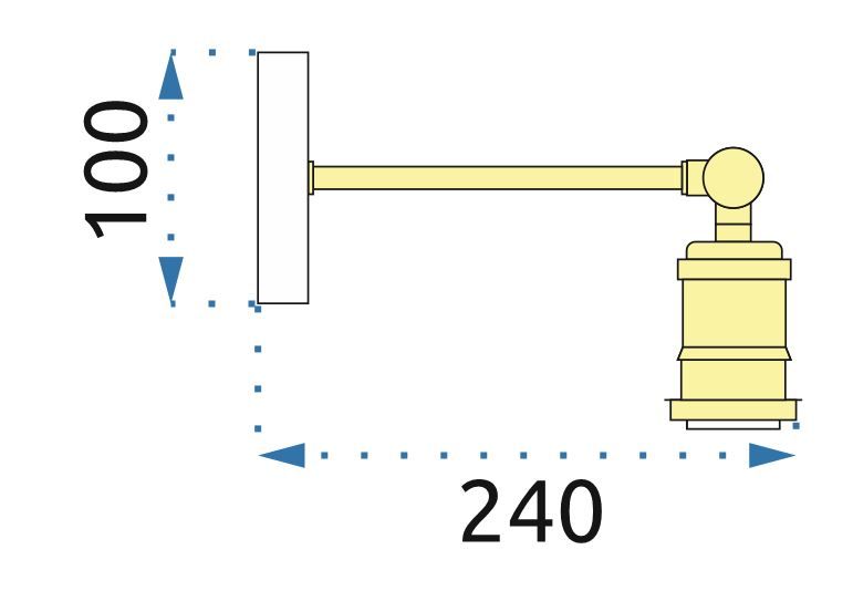 Lampada Da Parete APP618-1W
