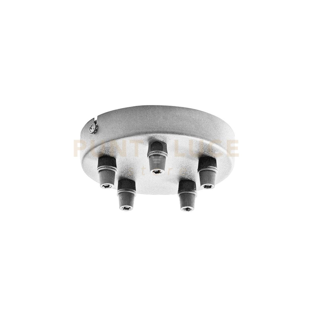 GSOB54- ROSONE 5 FORI NICKEL IN METALLO PIU' ACCESSORI INCLUSI D.12CM