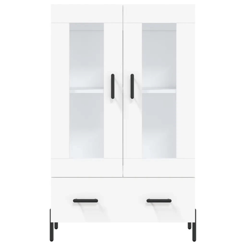 Credenza Bianca 69,5x31x115 cm in Legno Multistrato 828308