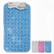 Trade Shop - Tappeto Tappetino Pvc Antiscivolo Vasca Bagno Doccia 66x37cm 59629 Sassi Impronte -