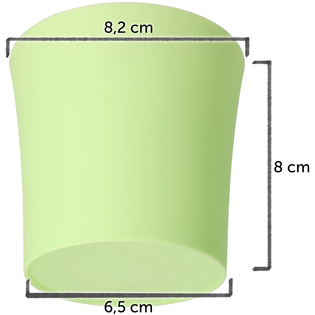 Vaso da fiori KADAX Ersa 8 cm verde pastello