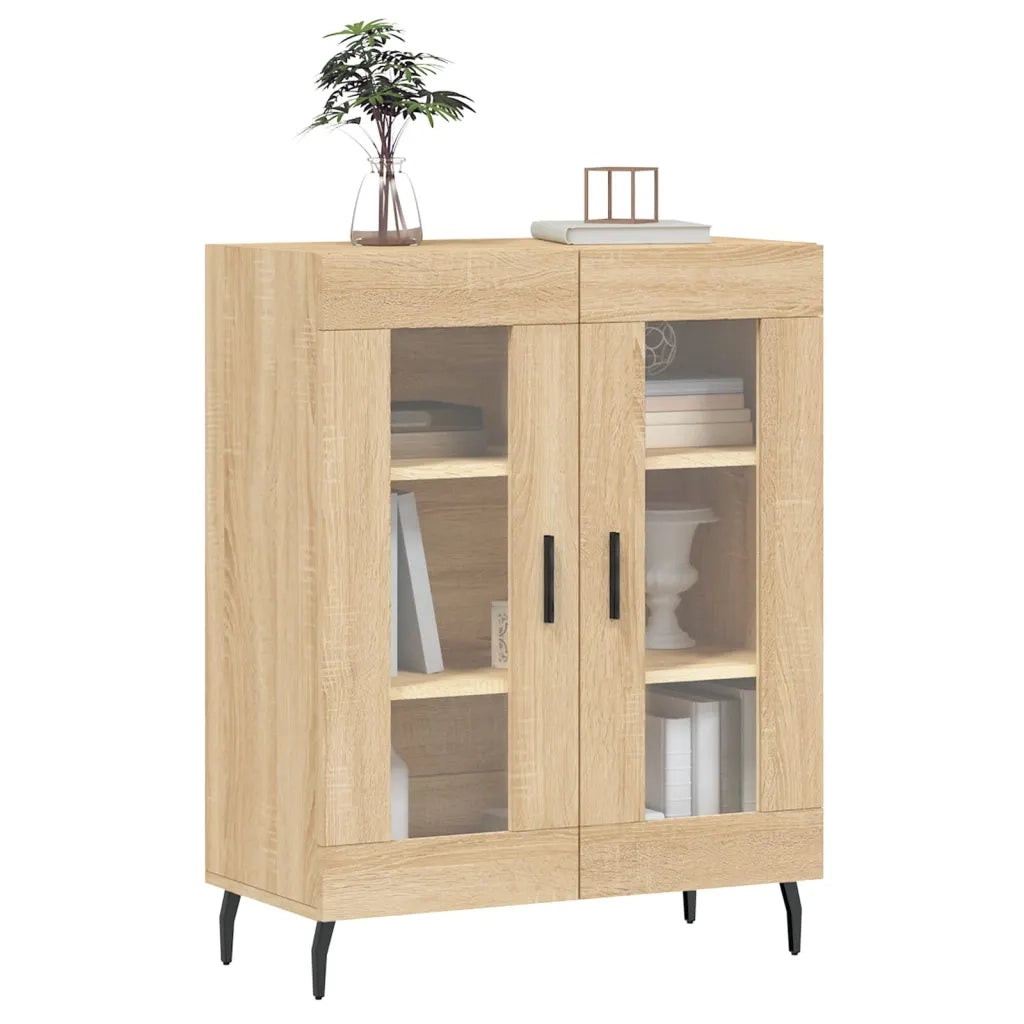 Credenza | Madia | Buffet da pranzo | Armadio da pranzo Rovere Sonoma 69,5x34x90 cm in Legno Multistrato